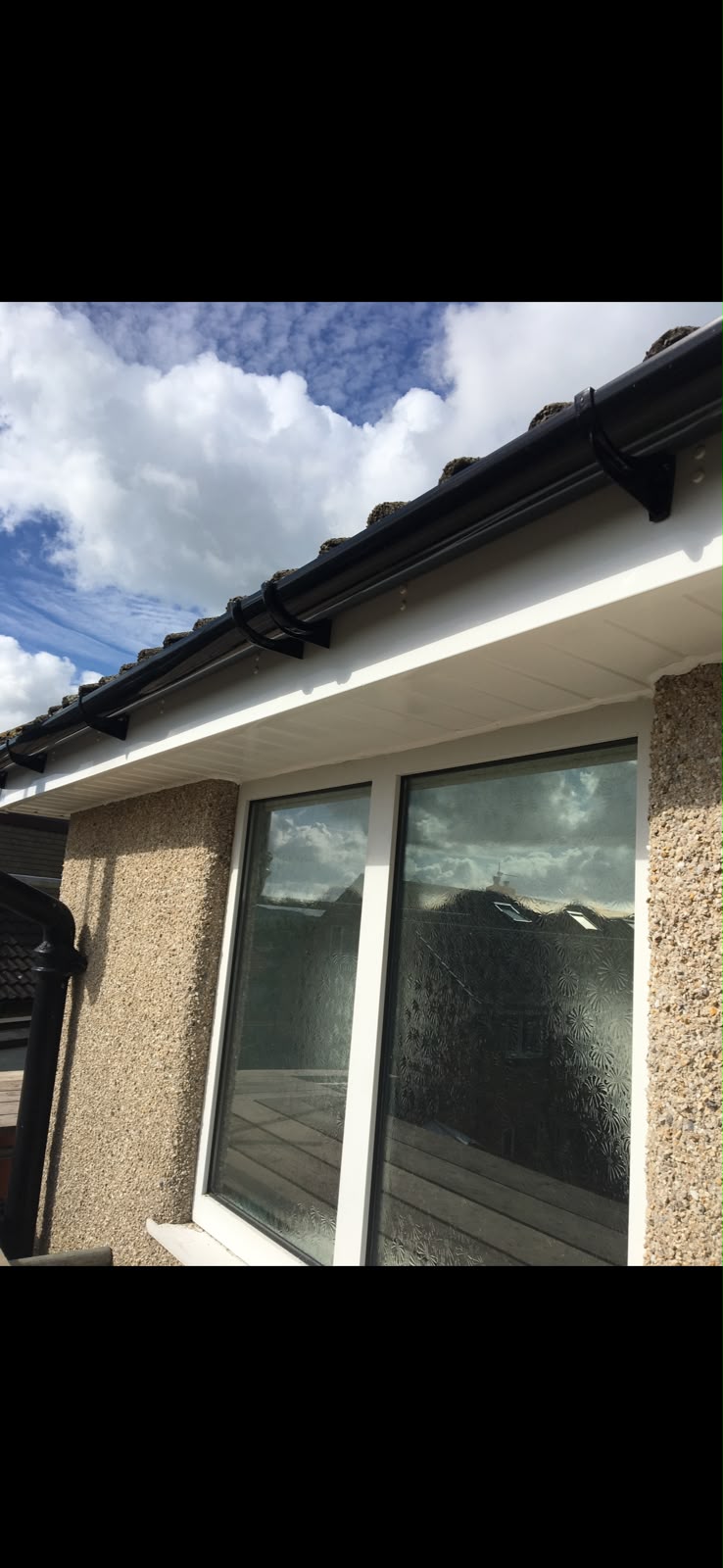 New guttering and fascias