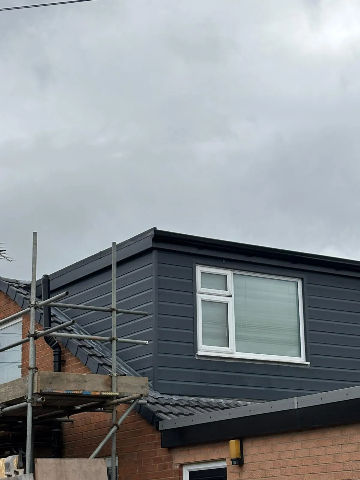 Dormer cladding and roofline
