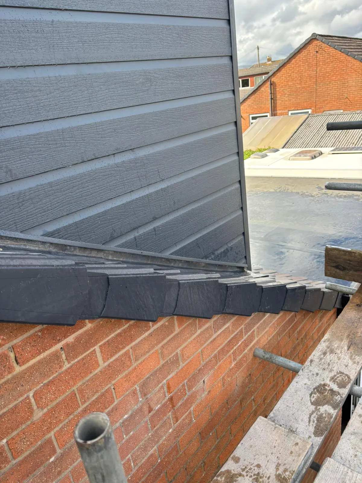 Roofline cladding and leadwork